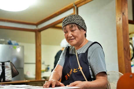 子ども０円きてみい家食堂池上さん