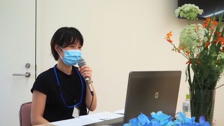 講話は院内の医師や医療専門職が主に担当。わかりやすい内容で好評を集める （写真：ことのは舎）